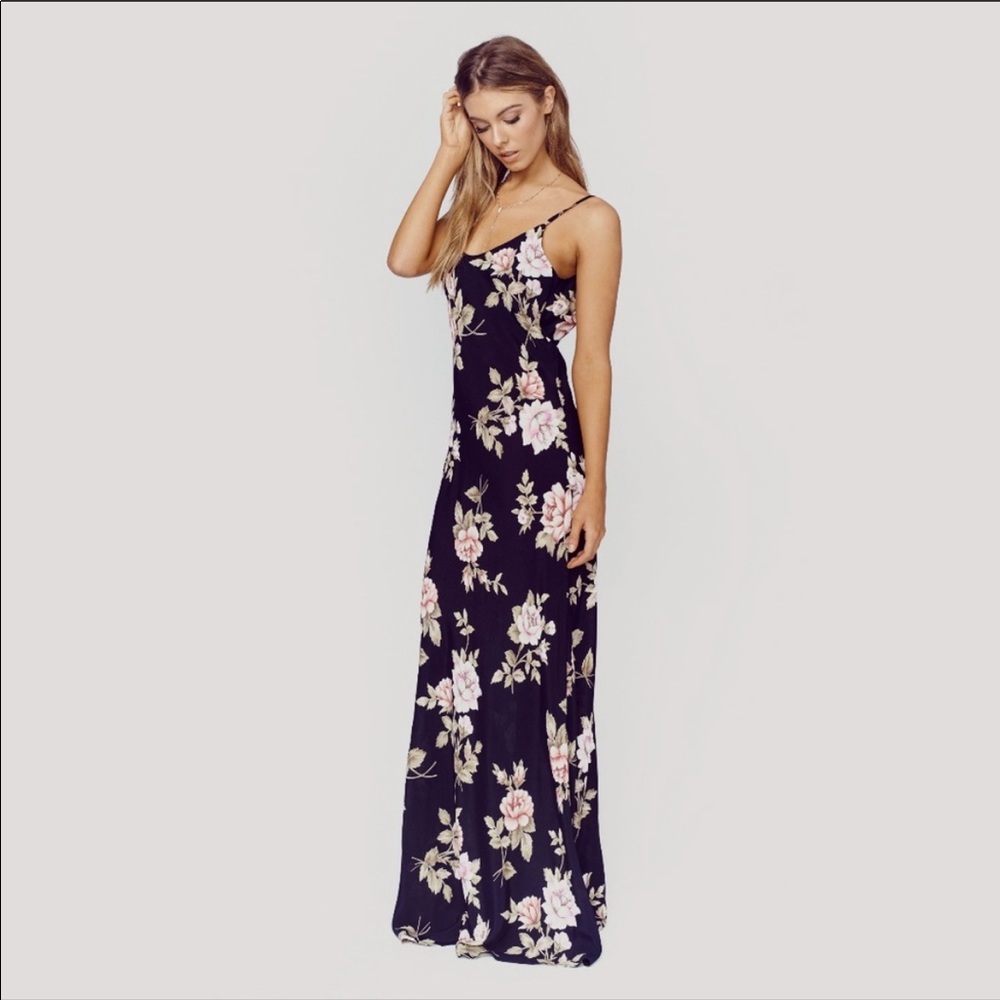 Floral maxi dress